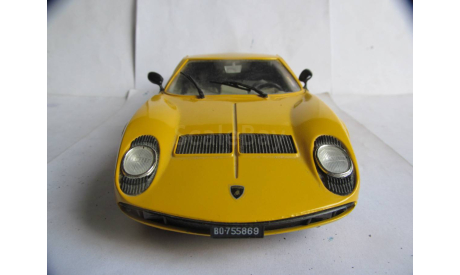 модель 1/18 Lamborghini Miura Polistil Italy металл 1:18, масштабная модель, scale18