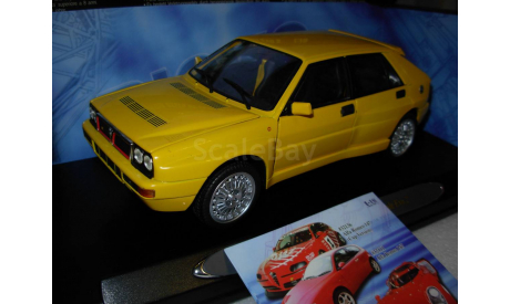модель 1/18 Lancia Delta HF Integrale EVO2 RICKO металл 1:18, масштабная модель, scale18