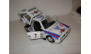 модель 1/24 Lancia Delta S4 Rally Monte-Carlo 1986 №7 Toivonen  Cresto Burago Italy металл 1:24 Rallye, масштабная модель, scale24, BBurago