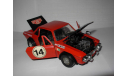 модель 1/25 Lancia Fulvia 1600 HF Rally Monte-Carlo Rallie Ралли Politoys металл 1:25, масштабная модель, 1:24, 1/24