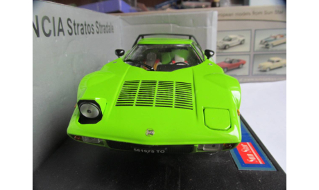 модель 1:18 LANCIA Stratos Stradale SUN STAR металл 1/18, масштабная модель, scale18, Sunstar
