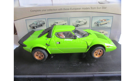 модель 1:18 LANCIA Stratos Stradale SUN STAR металл 1/18, масштабная модель, scale18, Sunstar