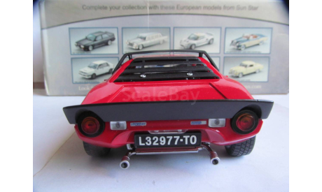 модель 1:18 LANCIA Stratos Stradale SUN STAR металл 1/18, масштабная модель, scale18, Sunstar