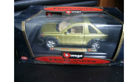 модель 1/24 Land Rover Freelander 1998 Burago металл 1:24, масштабная модель, scale24, BBurago