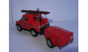 модель 1/43 пожарый LandRover 80 1952 Fire Tender с прицепом Matchbox Mattel металл 1:43, масштабная модель, scale43, Land Rover