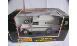 модель 1/18 полицейский LandRover Serie III 3 109 Police Patrol полиция Universal Hobbies Eagle Collectibles металл 1:18