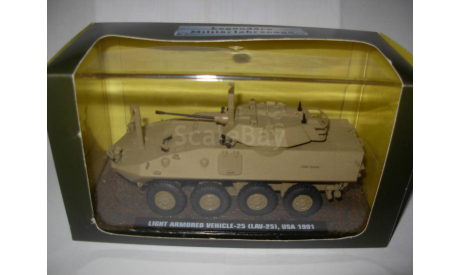 модель броневик 1/43 LAV-25 Light Armored Vehicle-25 USA 1991 Atlas металл 1:43 LAV 25 Military, масштабная модель, scale43