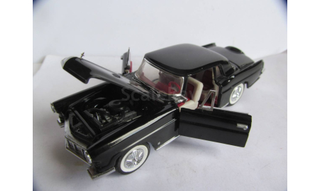 модель 1/43 Lincoln 1956 Continental Mark II 2 Franklin Mint металл 1:43, масштабная модель, scale43