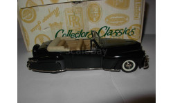 модель 1/43 Lincoln Continental 1946 Buby Collector’s Classics Argentina металл 1:43