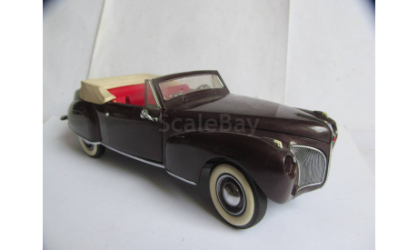 модель 1/24 Lincoln Continental Mark I 1941 Franklin Mint металл 1:24 100, масштабная модель, scale24