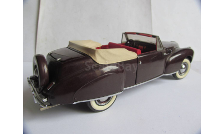 модель 1/24 Lincoln Continental Mark I 1941 Franklin Mint металл 1:24 100, масштабная модель, scale24