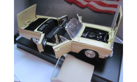 модель 1/18 Lincoln Continetal Convertible 1963 RICKO Мерседес металл 1:18, масштабная модель, scale18