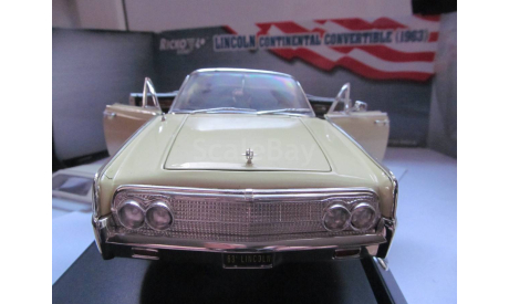 модель 1/18 Lincoln Continetal Convertible 1963 RICKO Мерседес металл 1:18, масштабная модель, scale18