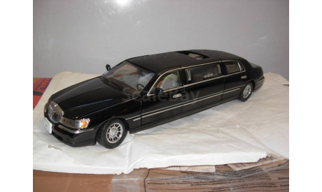 модель 1/18 Lincoln Town Car Limousine 1999 Sun Star металл 1:18, масштабная модель, scale18, Sunstar