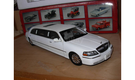модель 1/18 Lincoln Town Car Limousine 2003 Sun Star металл 1:18, масштабная модель, scale18, Sunstar
