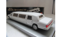 модель 1/24 Lincoln Towncar Limousine 1996 Sunnyside металл 1:24, масштабная модель, scale24