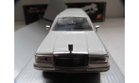 модель 1/24 Lincoln Towncar Limousine 1996 Sunnyside металл 1:24, масштабная модель, scale24