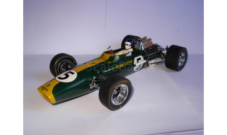 модель F1 Формула-1 1/18 Lotus Ford Type 49 #5 Jim Clark Winner 1967 Dutch Grand Prix Exoto металл 1:18, масштабная модель, scale18