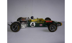 модель F1 Формула-1 1/18 Lotus Ford Type 49 #4 Jim Clark Winner 1968 South Africa Grand Prix Exoto металл 1:18