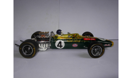 модель F1 Формула-1 1/18 Lotus Ford Type 49 #4 Jim Clark Winner 1968 South Africa Grand Prix Exoto металл 1:18, масштабная модель, scale18