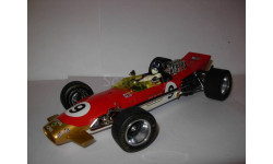 модель F1 Формула-1 1/18 Lotus Ford Type 49b #9 1968 world champion Graham Hill Exoto металл 1:18