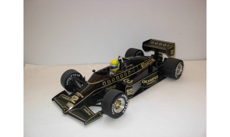 модель F1 Формула-1 1/18 Lotus Renault 97T 1985 #12 Senna Сенна Minichamps /PMA металл 1:18, масштабная модель, scale18