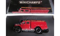 модель 1/43 пожарный Magirus Deutz 150 D 10 TLF 16 1964 Minichamps металл пожарная 1:43, масштабная модель, Magirus-Deutz, scale43