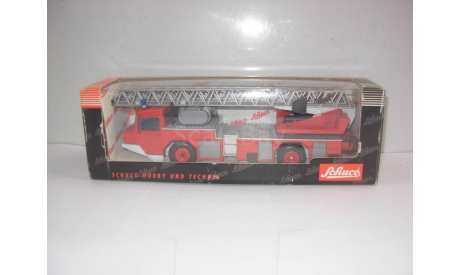 модель  1/40 пожарная автолестница IVECO MAGIRUS Deutz DL 23-12 Schuco металл 1:40 лестница пожарный, масштабная модель, scale43, Magirus-Deutz