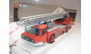 модель  1/40 пожарная автолестница IVECO MAGIRUS Deutz DL 23-12 Schuco металл 1:40 лестница пожарный, масштабная модель, scale43, Magirus-Deutz