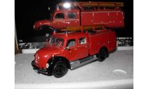 модель 1/43 пожарный Magirus Deutz Mercur TLF 16 1959 Minichamps металл пожарная 1:43, масштабная модель, scale43, Magirus-Deutz