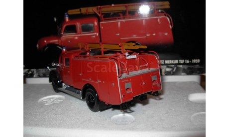 модель 1/43 пожарный Magirus Deutz Mercur TLF 16 1959 Minichamps металл пожарная 1:43, масштабная модель, scale43, Magirus-Deutz