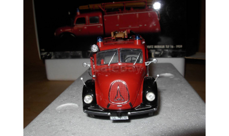 модель 1/43 пожарный Magirus Deutz Mercur TLF 16 1959 Minichamps металл пожарная 1:43, масштабная модель, scale43, Magirus-Deutz