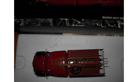 модель 1/43 пожарный Magirus Deutz Mercur TLF 16 1959 Minichamps металл пожарная 1:43, масштабная модель, scale43, Magirus-Deutz