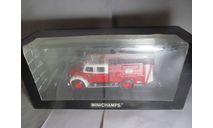 модель 1/43 пожарный Magirus Deutz Mercur TLF 16 Dortmund Minichamps Limited металл пожарная 1:43, масштабная модель, scale43, Magirus-Deutz