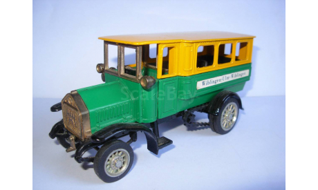 модель 1/43 автобус MAN erster Diesel 1923 -1924 ZISS-Modell West Germany металл 1:43 1/40 1:40, масштабная модель, scale43