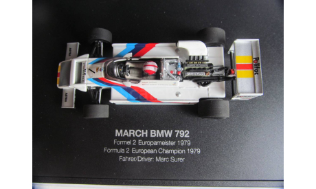 модель 1/43 гоночная Formula 2 F2 March BMW 792 #1 European Champion 1979 Mark Surer Minichamps Dealer металл 1:43, масштабная модель, scale43
