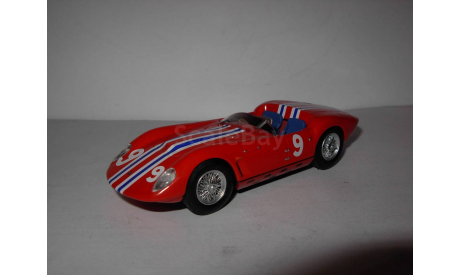 модель 1/43 Maserati Tipo 61 Drogo Reims 1963-Casner #9 Leo Models Italy металл 1:43, масштабная модель, scale43