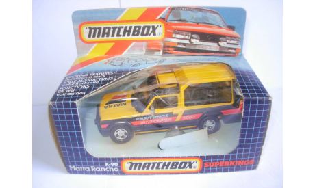 модель 1/36 Matra Rancho Matchbox Super Kings металл 1:36, масштабная модель, scale35