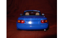 модель 1/18 Mazda MX5 Miata первого поколения 1989 Gate/ранний Autoart металл 1:18, масштабная модель, scale18