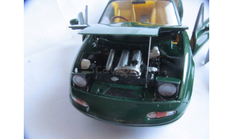 модель 1/18 Mazda MX5 Miata Roadster Hard Top первого поколения 1989 Kyosho металл 1:18 MX-5, масштабная модель, scale18
