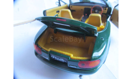 модель 1/18 Mazda MX5 Miata Roadster Hard Top первого поколения 1989 Kyosho металл 1:18 MX-5, масштабная модель, scale18