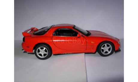 модель 1/24 Mazda RX7 металл 1:24, масштабная модель, scale24