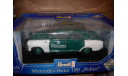 модель 1/18 MB Mercedes Benz 180 Polizei ’Ponton’ полицейский Revell металл, масштабная модель, 1:18, Mercedes-Benz
