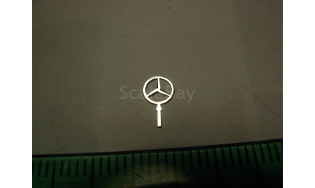 1/18 Mercedes Benz 3D front star 4,3 mm Stern звезда sign 1:18 MB Emblem эмблема, фототравление, декали, краски, материалы, АГД, Mercedes-Benz