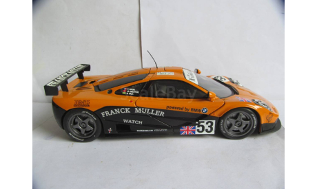 модель 1/18 McLaren F1 GTR 1996 53 LM Giroux Deletra Sala UT MODELS металл 1:18, масштабная модель, scale18