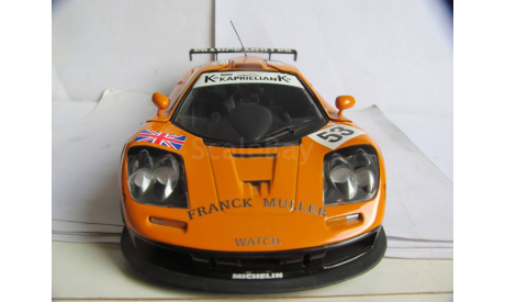 модель 1/18 McLaren F1 GTR 1996 53 LM Giroux Deletra Sala UT MODELS металл 1:18, масштабная модель, scale18