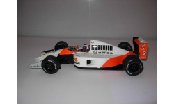 модель F1 Формула-1 1/18 McLaren Honda MP4/6 1991 #2 Gerhard Berger Minichamps металл 1:18 MB Макларен