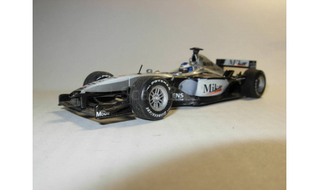 модель 1/43 F1 Formula/Формула-1 McLaren Mercedes 4/16 2001 #3 Mika Hakkinen Minichamps /PMA металл 1:43 Mercedes-Benz Мерседес, масштабная модель, scale43