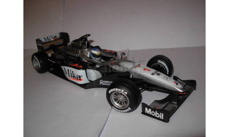модель F1 Формула-1 1/18 McLaren Mercedes MP4/15 2000 #1 Mika Hakkinen Minichamps металл 1:18 MB Mercedes-Benz Мерседес Макларен, масштабная модель, scale18