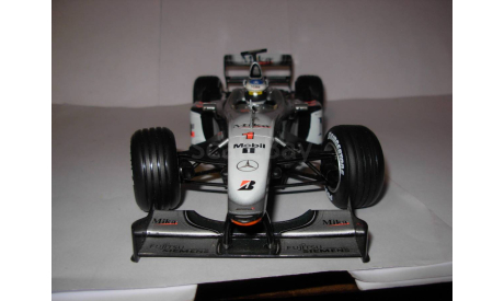 модель F1 Формула-1 1/18 McLaren Mercedes MP4/15 2000 #1 Mika Hakkinen Minichamps металл 1:18 MB Mercedes-Benz Мерседес Макларен, масштабная модель, scale18